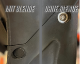 BlackCap Duo, Schraubenblende / Schraubenabdeckung KTM EXC / Husqvarna FE - TE